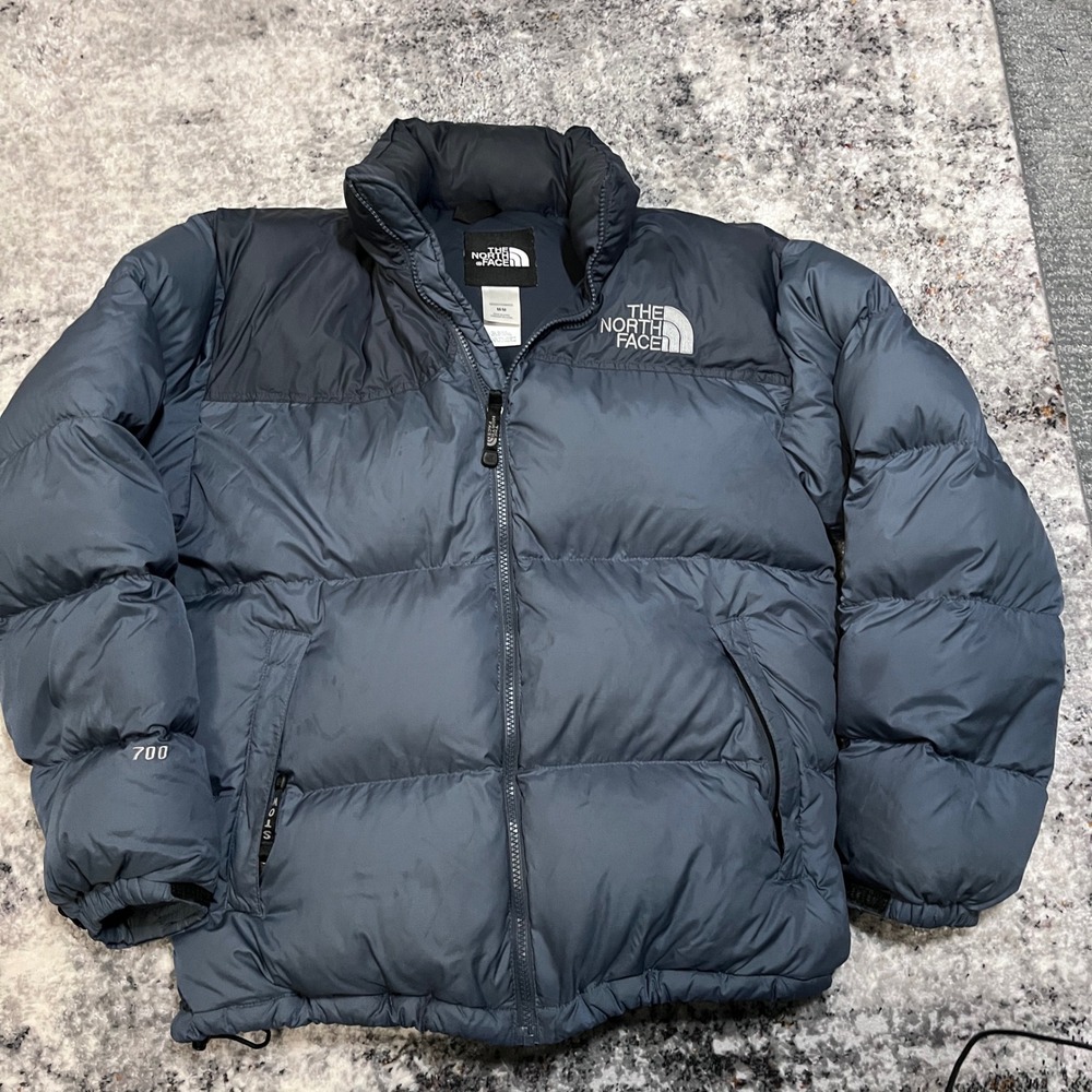 The North Face‎ Vintage 700 Puffer Jacket Mens Size Medium, Blue